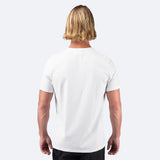 Mens Zhik Block Logo Cotton T-Shirt - White - 2