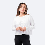 Zhik Womens Compass Print Long Sleeve Cotton Tee