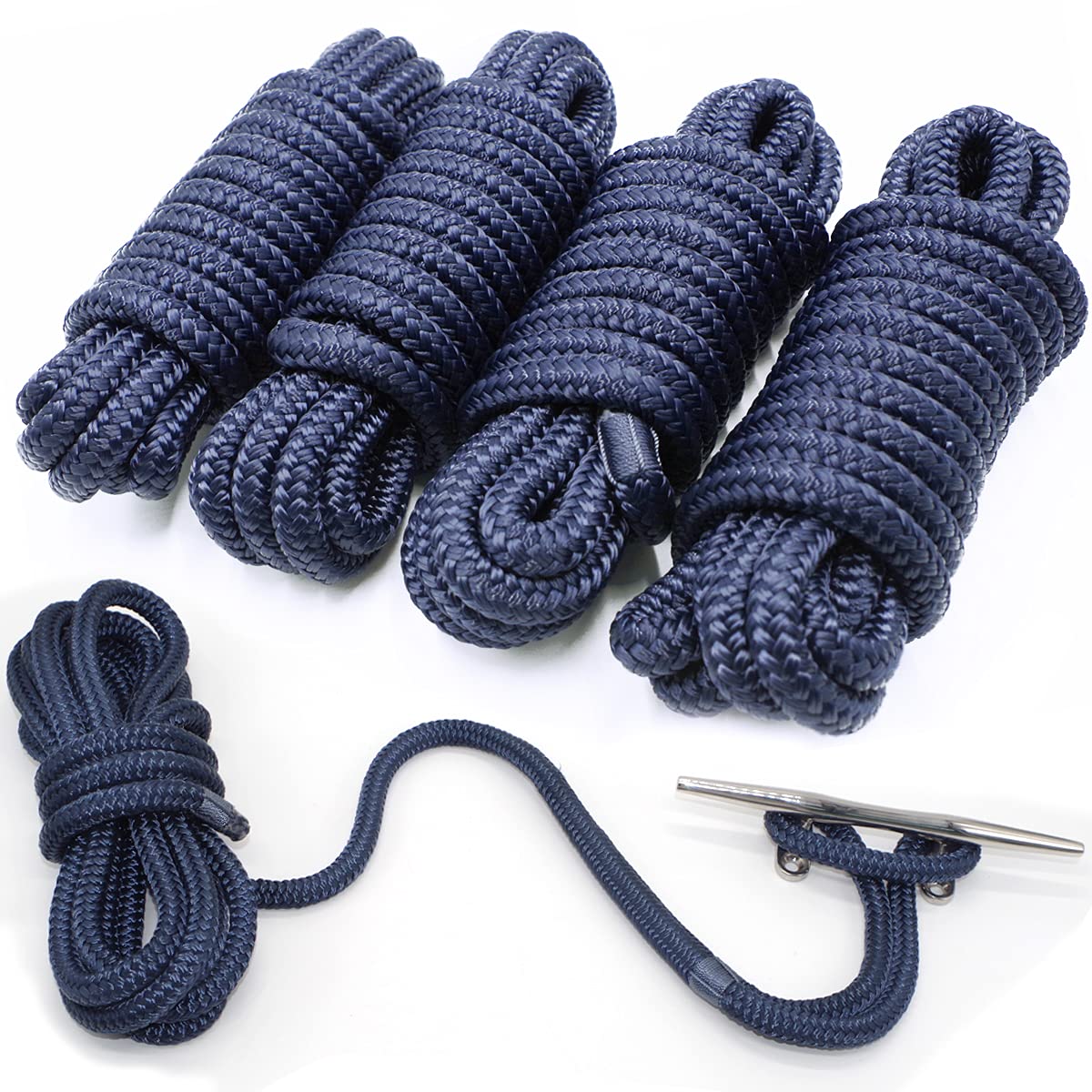 Tylaska – Cyclops Padeye for 10mm Rope with Mounting Hardware – 4200kg Max Work Load (TY7110-MH)