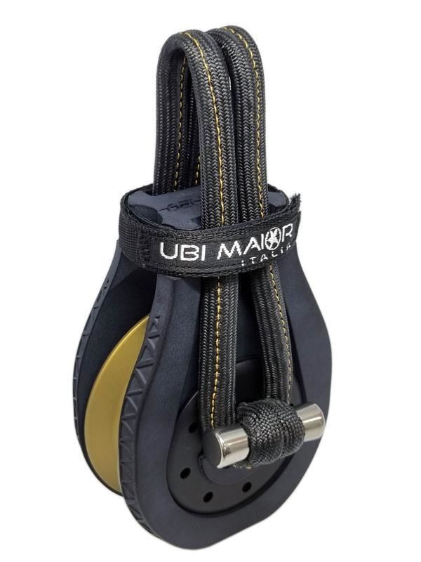 Ubi Maior X3M Extreme Flight Block 110 mm - Single Snatch Block (SWL: 12000 kgs / Max Line: 28 mm / (X3M110SO)