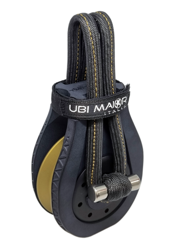 Ubi Maior X3M Extreme Flight Block 90 mm - Single Snatch Block (SWL: 9000 kgs / Max Line: 24 mm / Lo (X3M90SO)