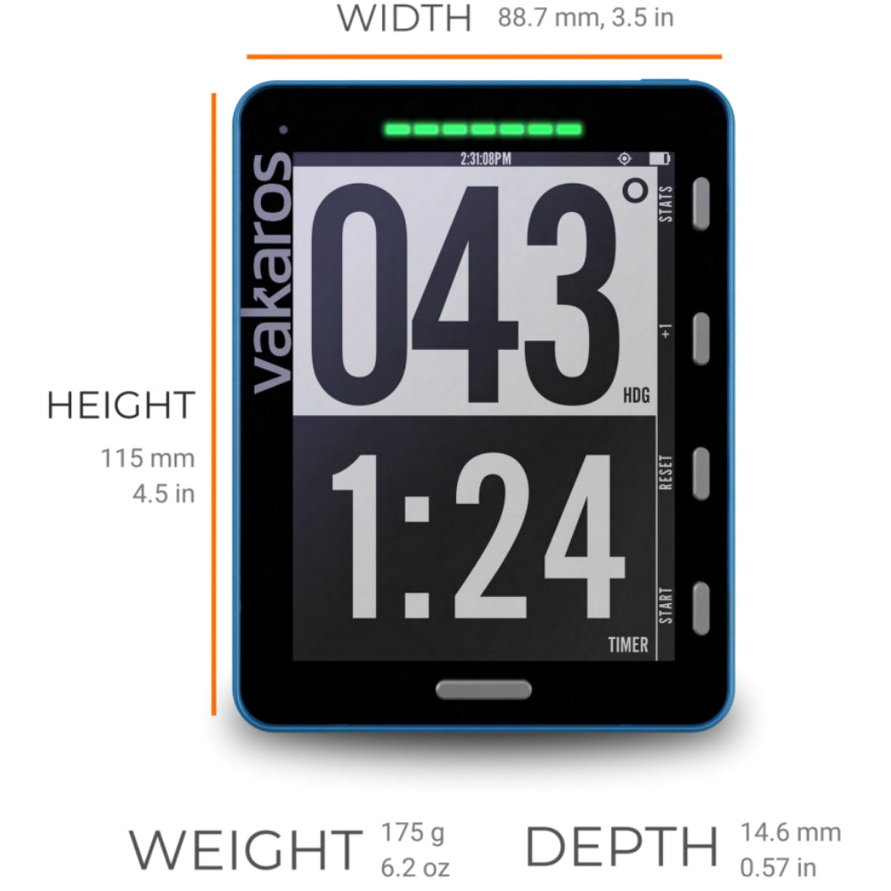 Upscreen Hybrid Glass: Protezione Anti-graffio 9H Per Vakaros Atlas 2/Edge – Trasparente E Facilissimo Da Montare!