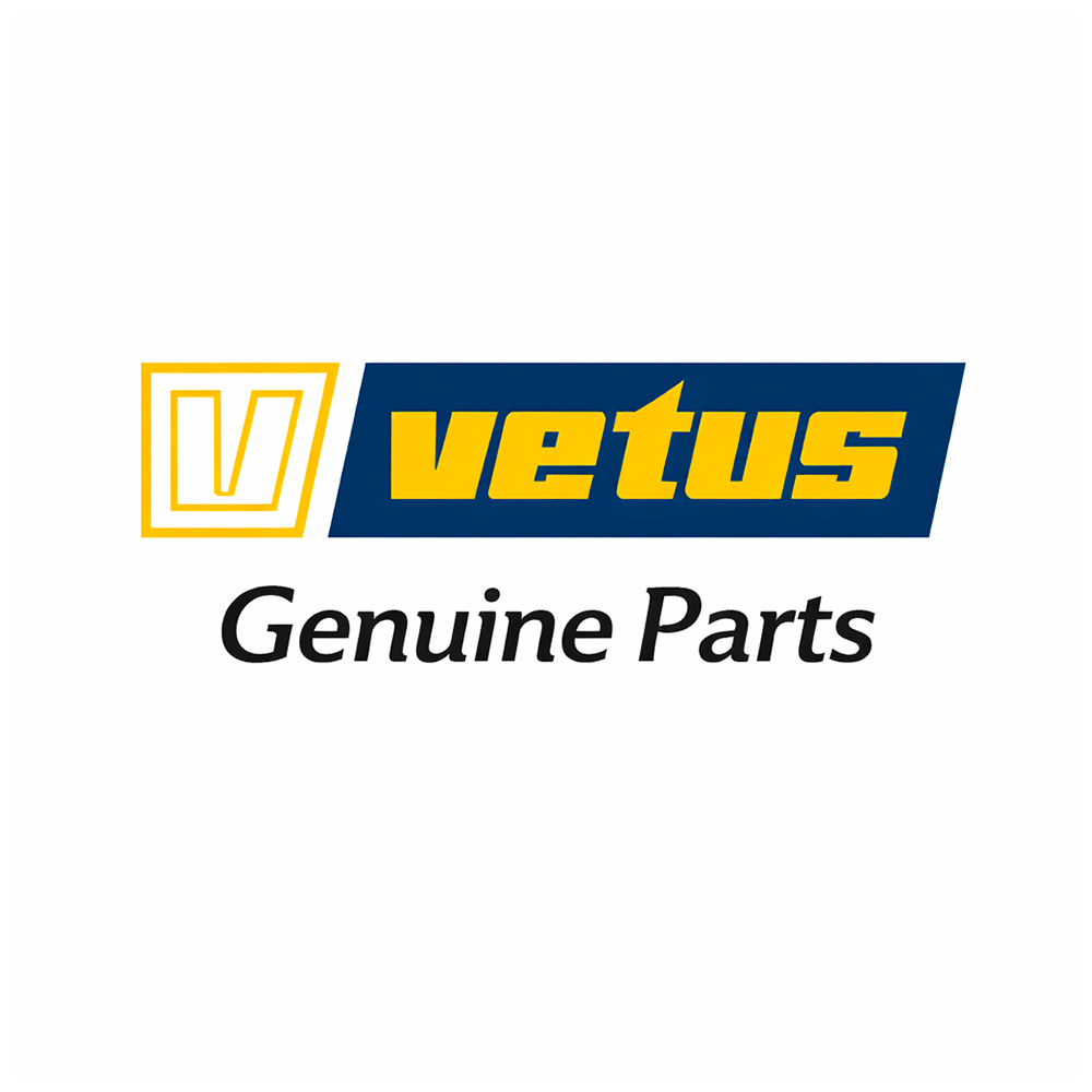 Vetus Ampmeter, black, 12/24 V (+/- 80A), cut-out size Ø 52 mm (incl. shunt)
