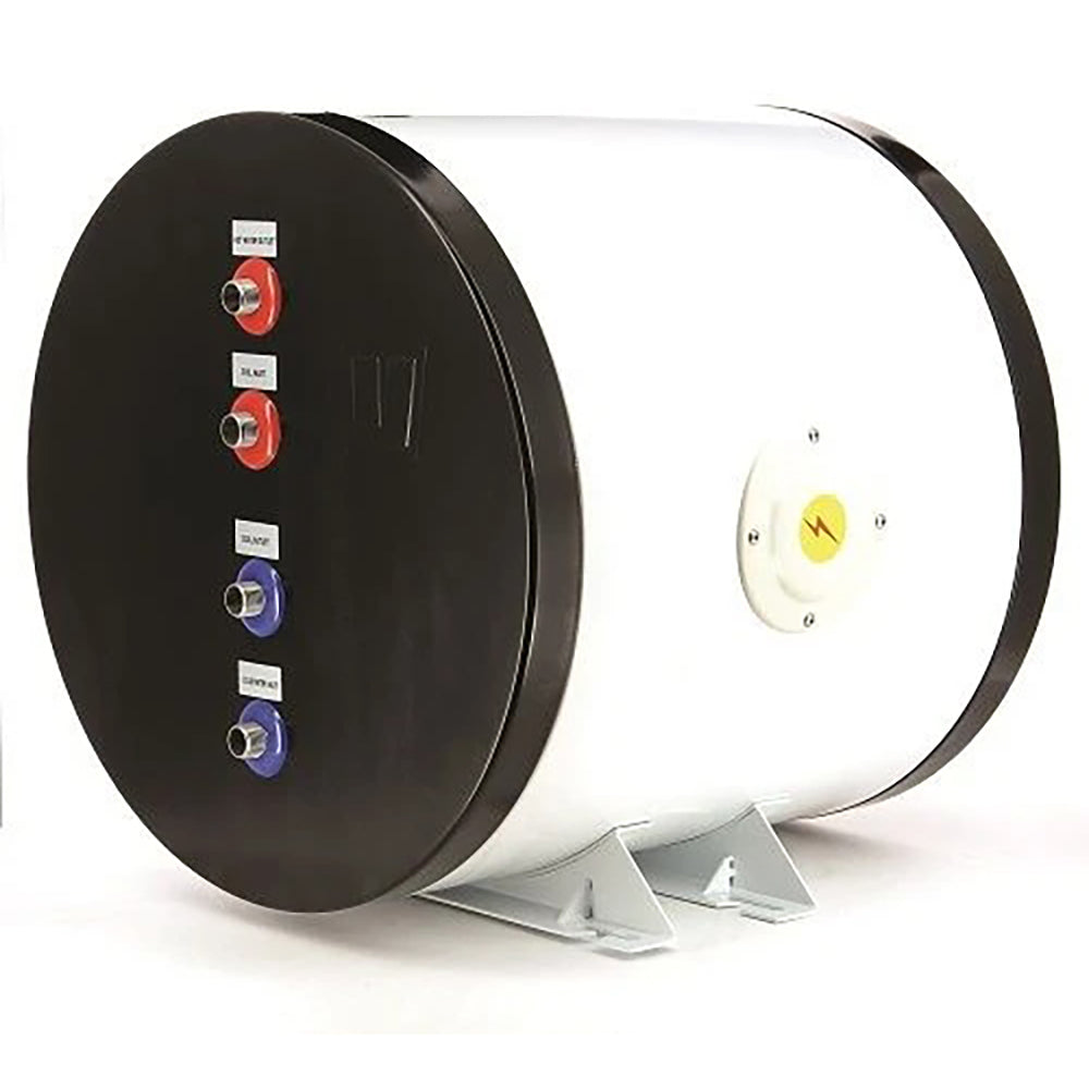 Vetus Twin coil calorifier, 50 litre capacity incl. fitting kit and 230V/1500W element *
