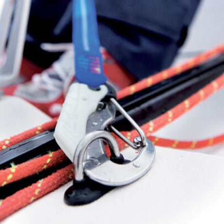 Wichard Tether - Releasable Elastic - Length: 2.0 m (6.6 ft) - Two Hooks