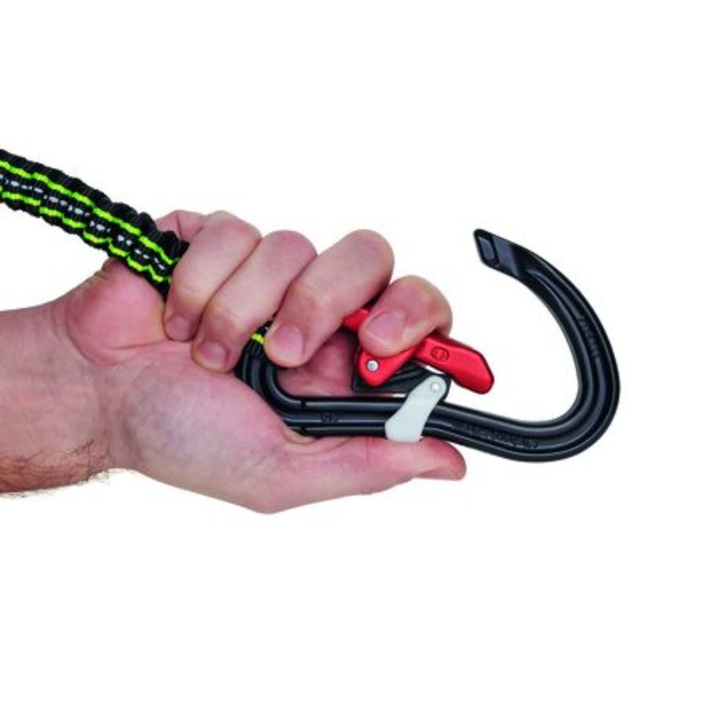 Wichard Tether - Proline Elastic Webbing - Length: 2.0 m (6.6 ft) - Two Hooks