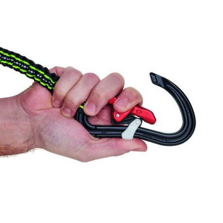 Wichard Tether - Proline Elastic Webbing - Length: 2.0 m (6.6 ft) - Two Hooks