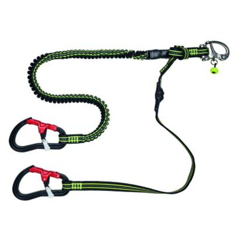 Wichard Tether - Proline'R Releasable - Length: 2.0 + 1.0 m (6.6 + 3.3 ft) - Three Hooks