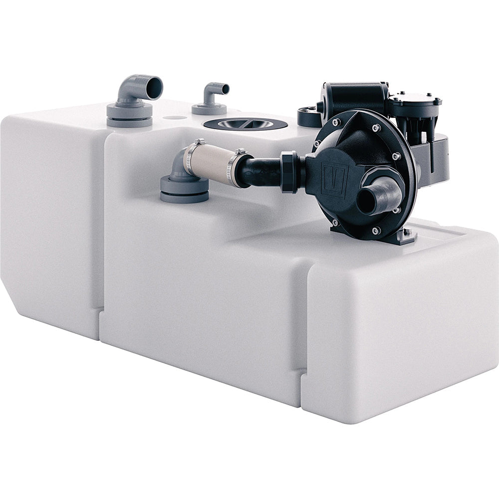 Vetus Waste water tank system 61 ltrs, incl 12 Volt pump, sender and suction pipe (excl.inlet fitting)