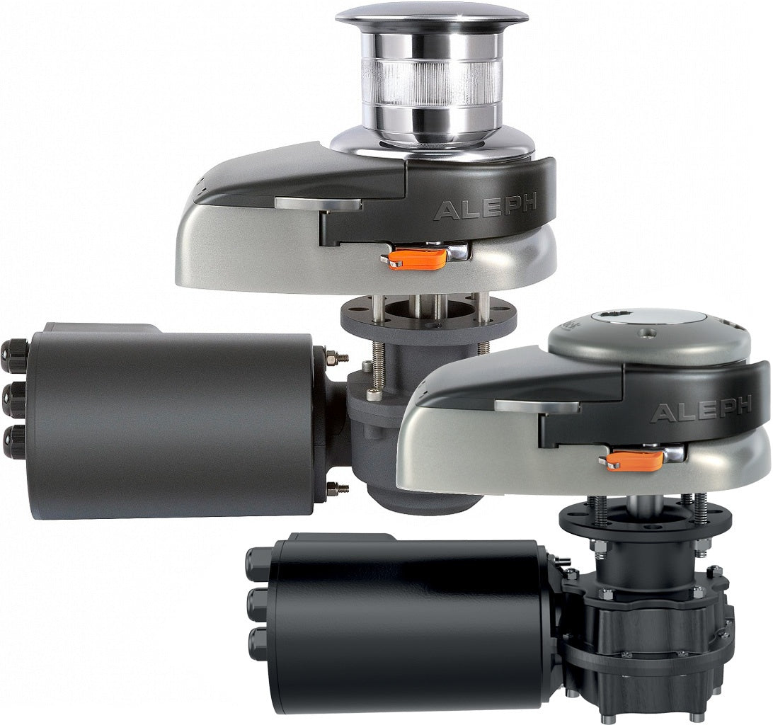 Quick Windlass - Aleph AL3 1500W Vertical Electric 12V Gypsy + Drum 10mm - DIN 766