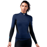 Zhik Rash Guard - Wetsuit V Microfleece - Navy (Women)