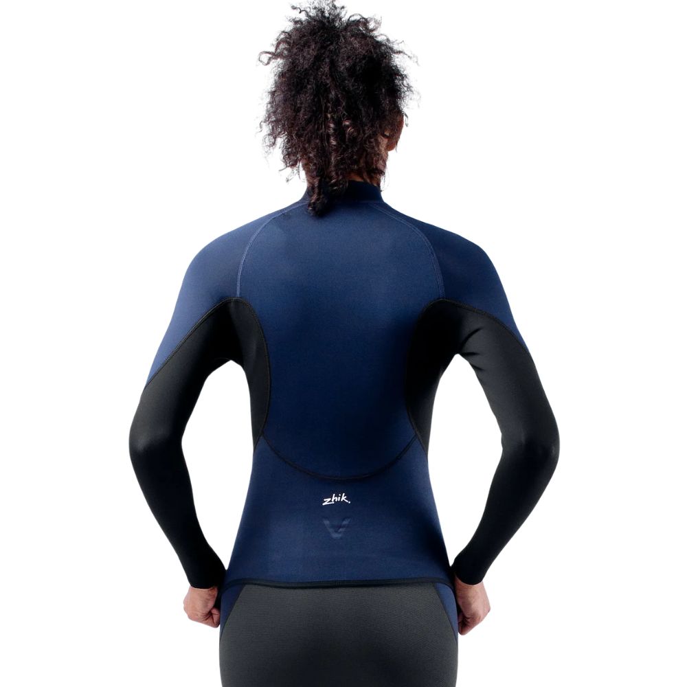 Zhik Rash Guard - Wetsuit V Microfleece - Navy (Women)