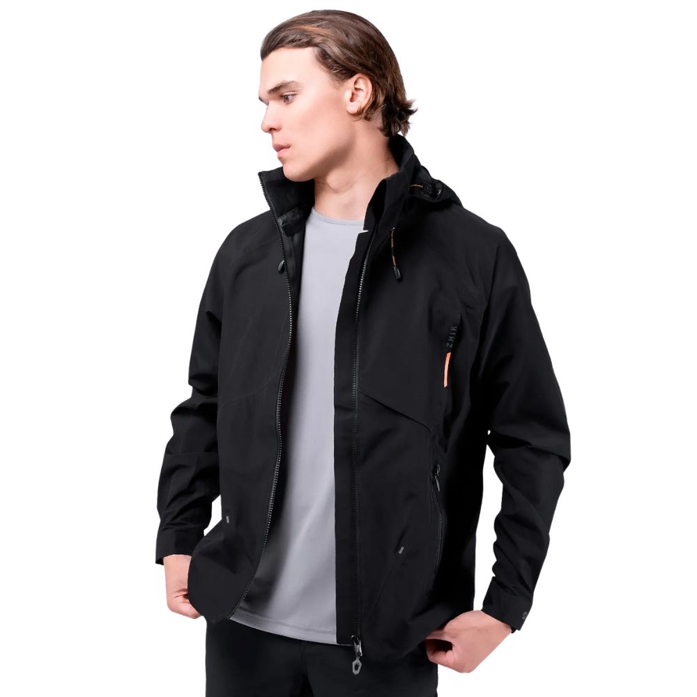 Zhik INS200 Black Coastal Jacket - Vecta Fabric Technology