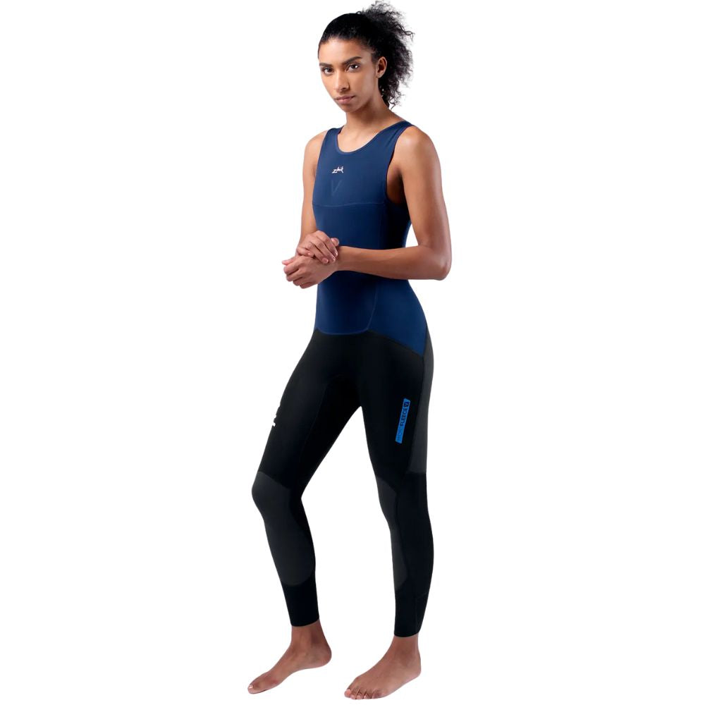 Zhik Skiff Suit - V Microfleece - Navy (Women)