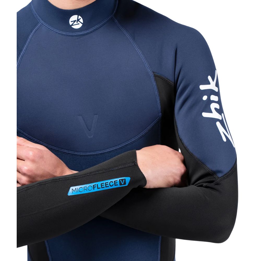 Zhik Rash Guard - Wetsuit V Microfleece - Navy