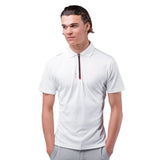 Zhik UV Active Zip Sports Polo - White (ATP-0085-M-WHT-LLL)