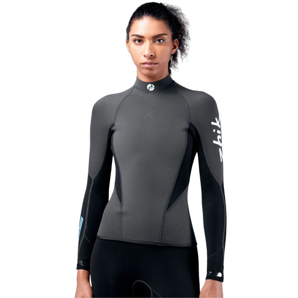 Zhik Rash Guard - Wetsuit X Microfleece - Black (Women)