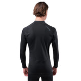 Zhik Rash Guard - Eco Spandex - Long Sleeve Top - Black (Men) (DTP-0063-M-BLK-LLL)
