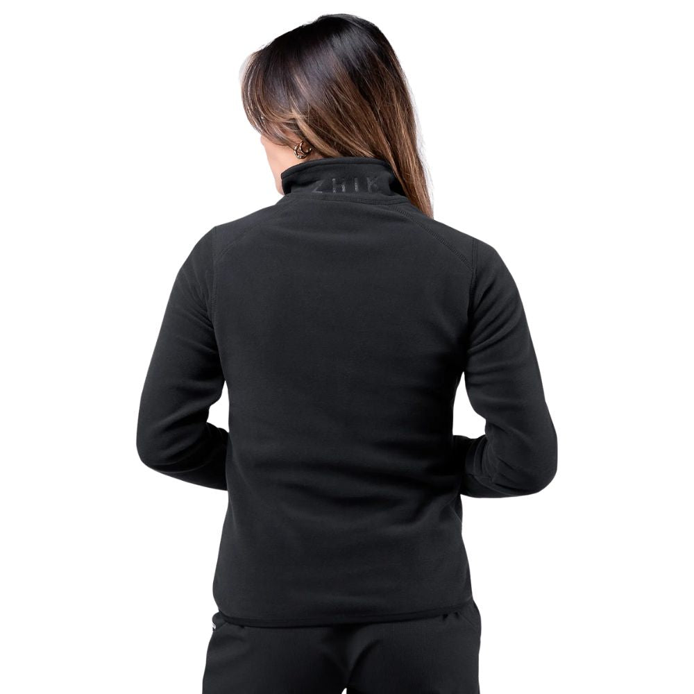 Zhik Fleece - Full Zip - Black (Women)