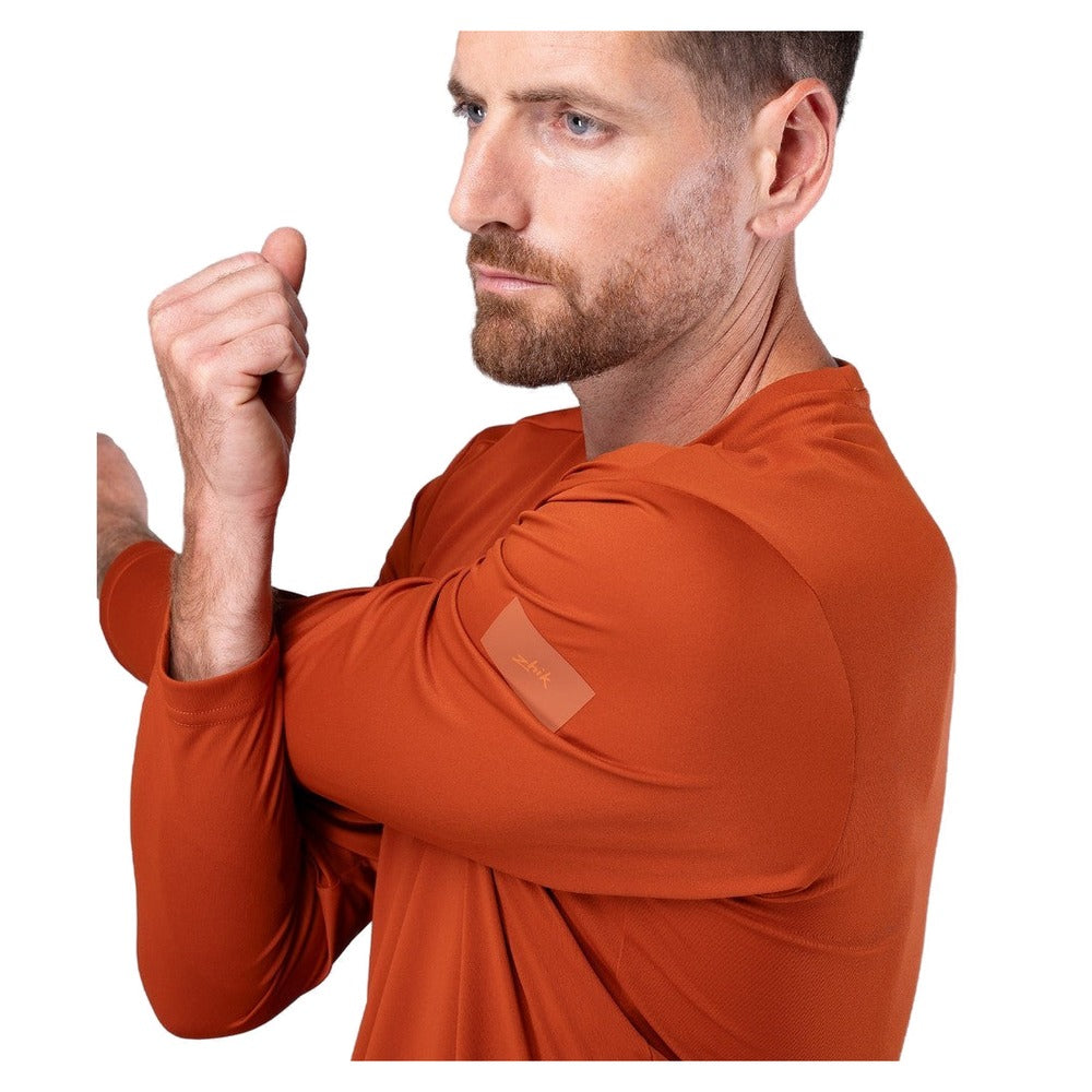 Zhik UVActive L/S Tech Top - Red Earth