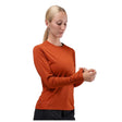 Zhik UVActive Womens L/S Tech Top - Red Earth