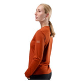 Zhik UVActive Womens L/S Tech Top - Red Earth