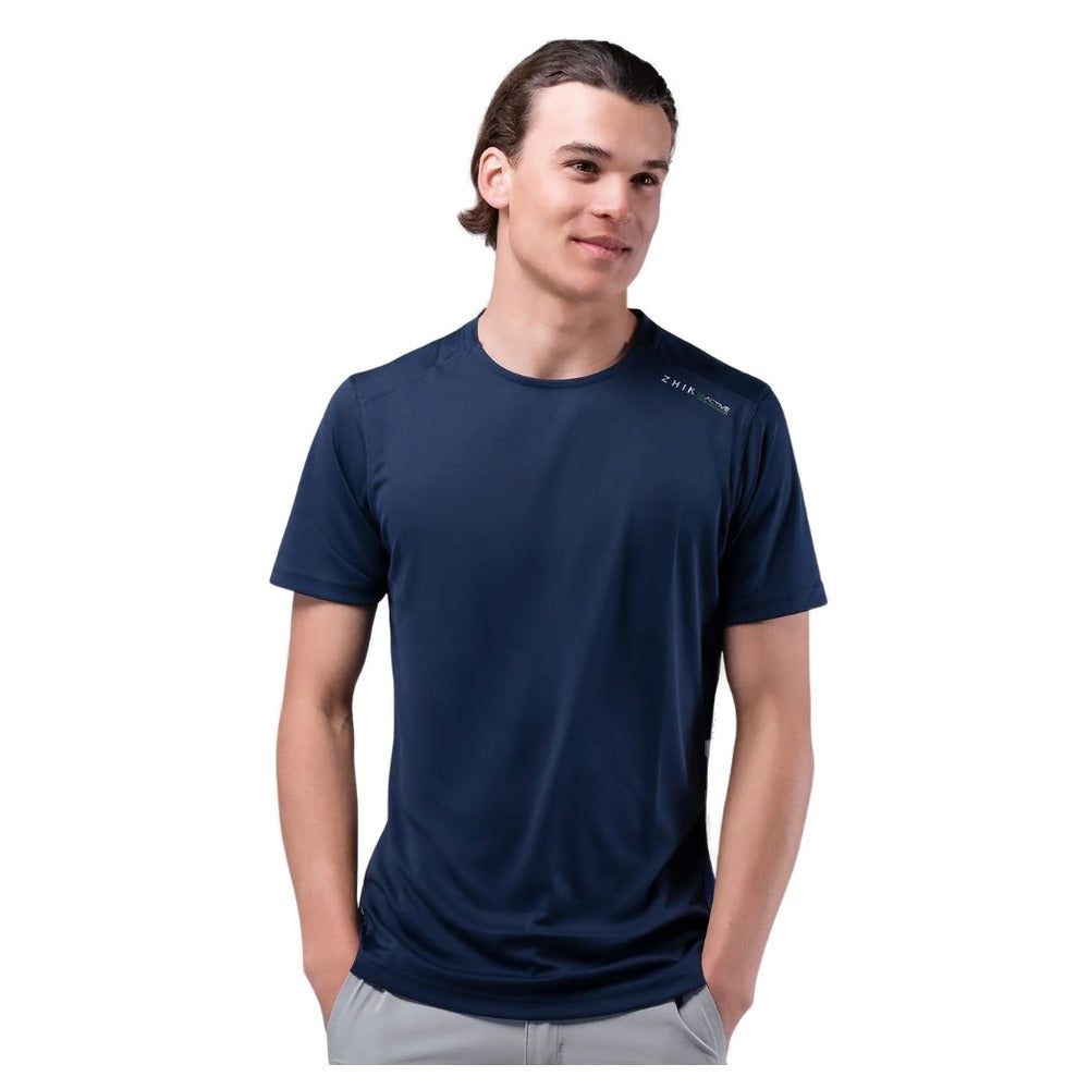 Zhik UVActive Short Sleeve Top - Men (Navy)