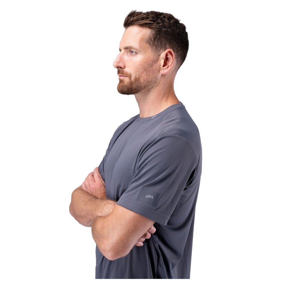 Zhik UVActive Short Sleeve Tech Tee - Men (Slate)