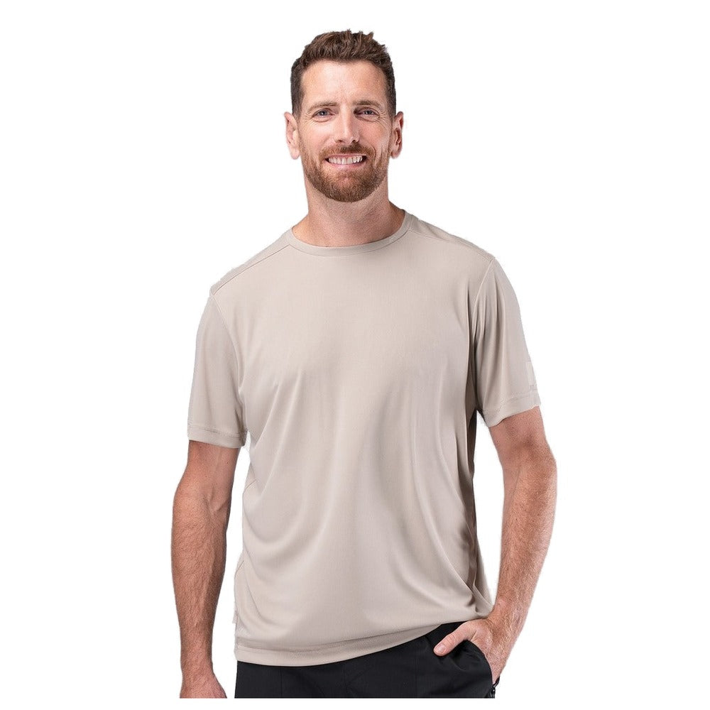 Zhik UVActive Short Sleeve Tech Tee - Men (Stone)