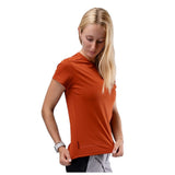 Zhik UVActive Womens S/S Tech Tee - Red Earth