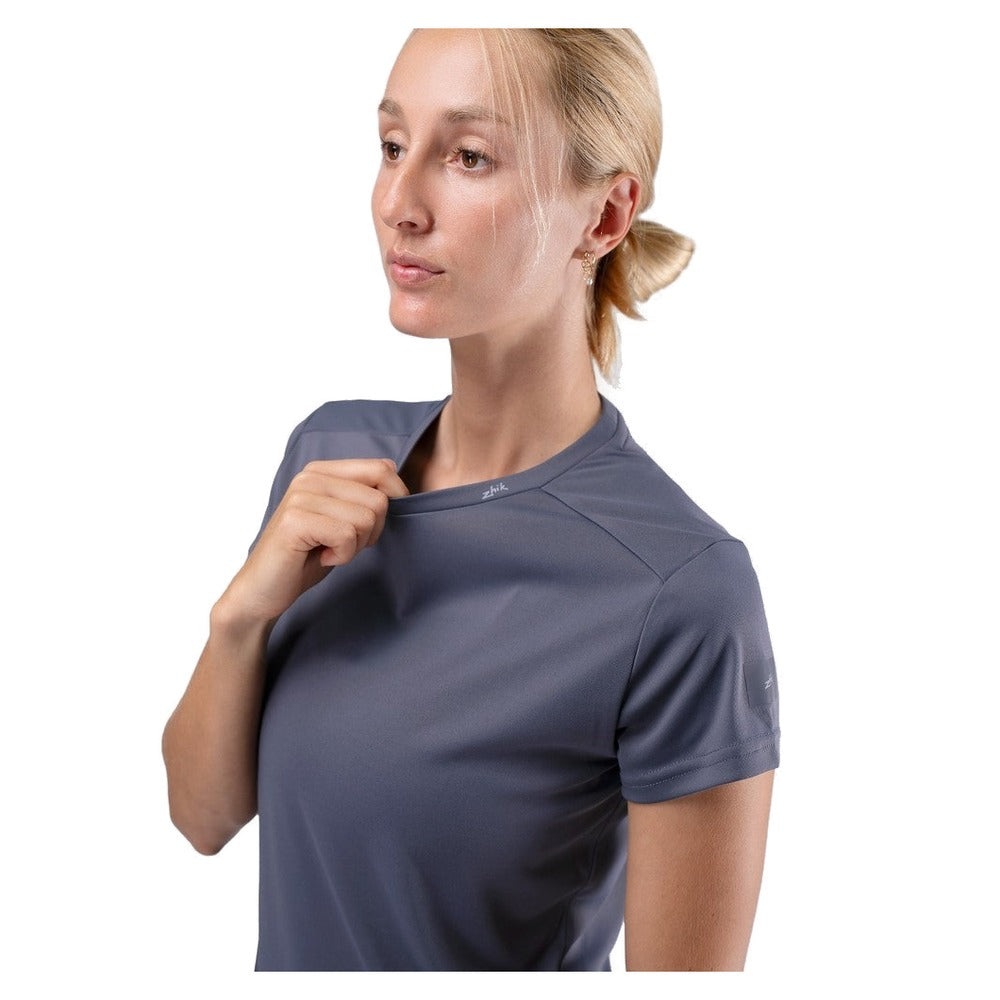 Zhik UVActive Short Sleeve Tech Tee - Women (Slate)