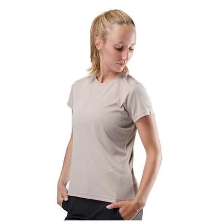 Zhik UVActive Short Sleeve Tech Tee - Women (Stone)