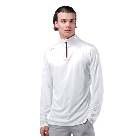 Zhik UVActive High Collar 1/4 Zip Top - Men (White)