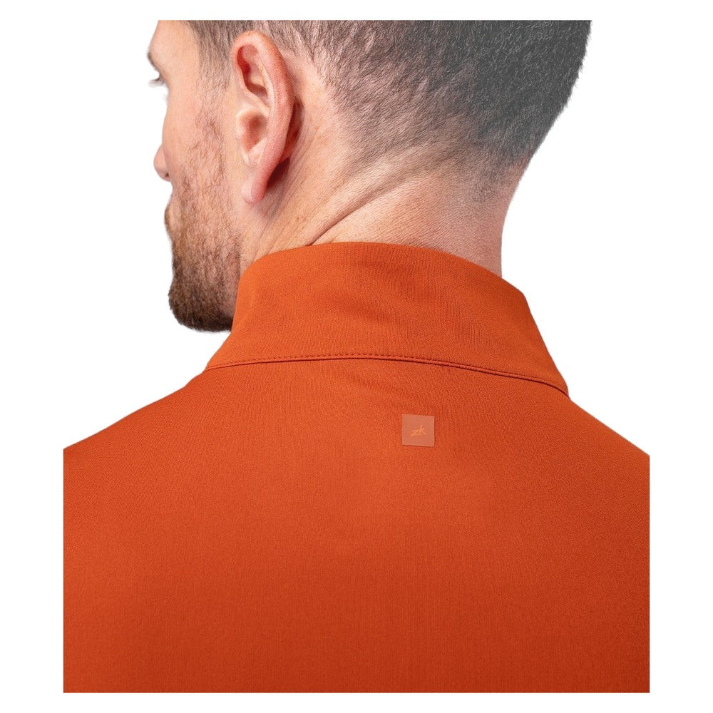 Zhik UVActive 1/4 Zip L/S Top - Red Earth