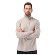 Zhik UVActive Zip Long Sleeve Tech Top - Men (Stone)