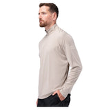 Zhik UVActive Zip Long Sleeve Tech Top - Men (Stone)