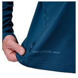 Zhik UVActive Zip Long Sleeve Tech Top - Men (Deep Teal)