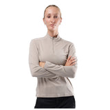 Zhik UVActive Zip Long Sleeve Tech Top - Women (Stone)