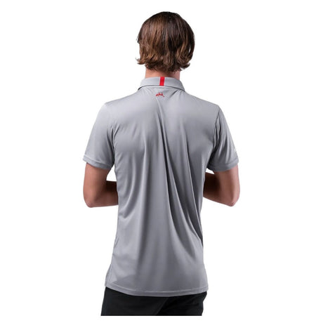 Zhik UVActive Zip Sports Polo - Men (Grey)