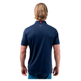 Zhik UVActive Zip Sports Polo - Men (Navy)