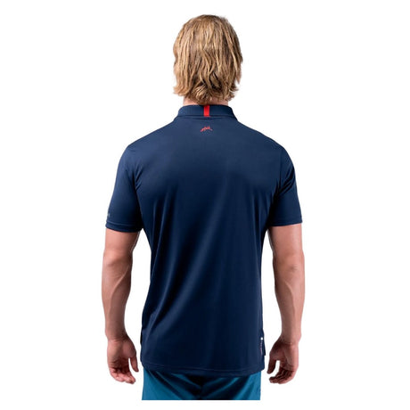 Zhik UVActive Zip Sports Polo - Men (Navy)