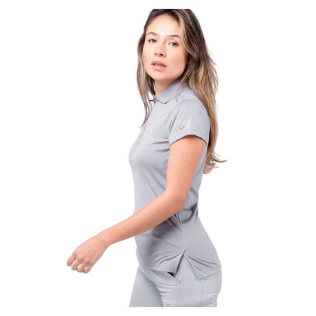 Zhik UVActive Zip Sports Polo - Women (Grey)