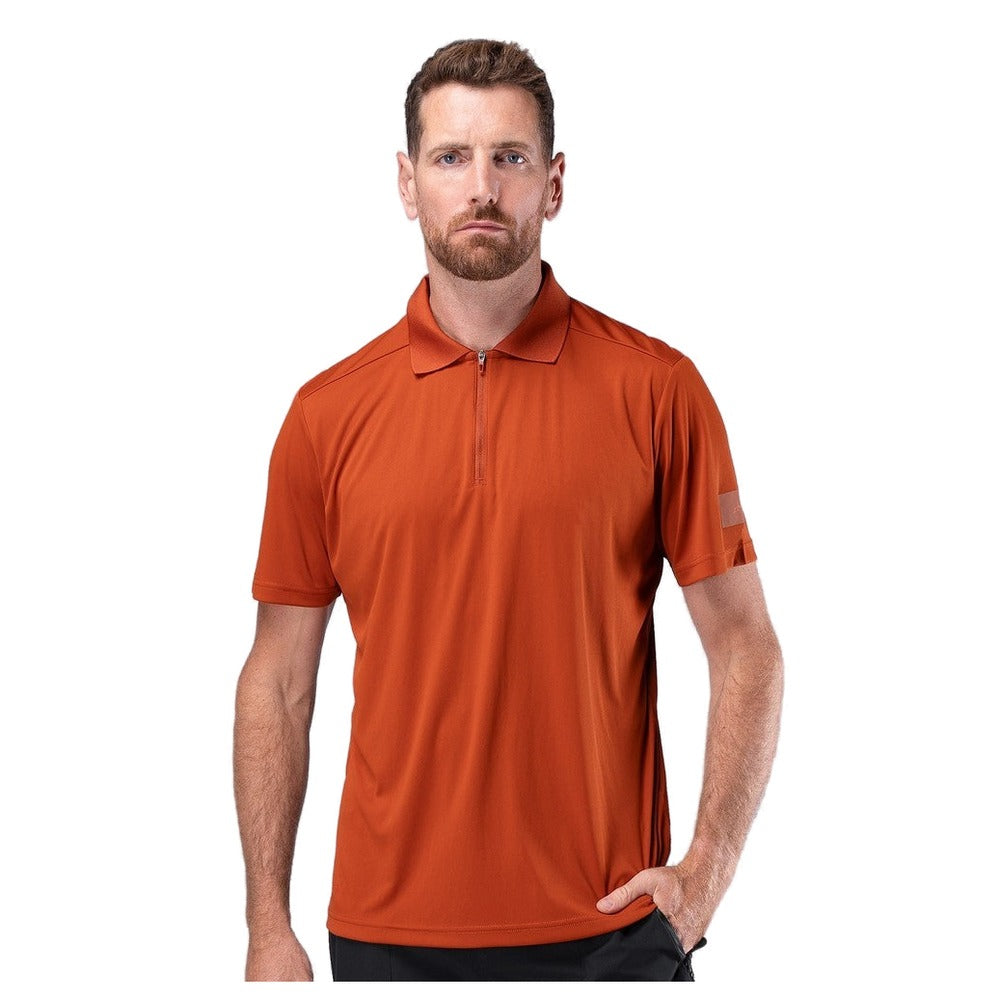 Zhik UVActive S/S Polo - Red Earth