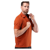 Zhik UVActive S/S Polo - Red Earth