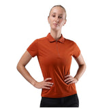 Zhik UVActive S/S Womens Polo - Red Earth