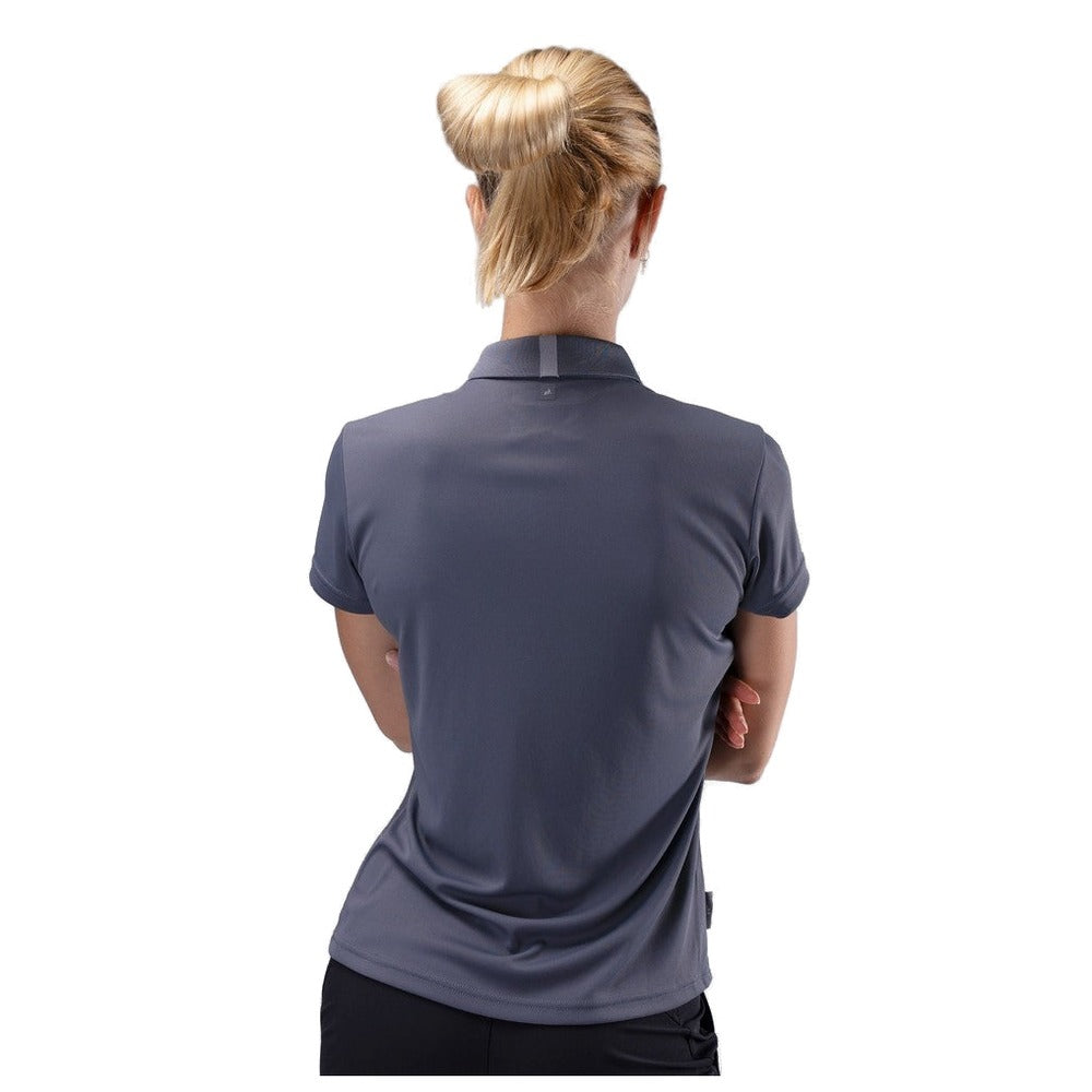 Zhik UVActive Short Sleeve Polo - Women (Slate)