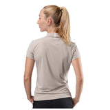 Zhik UVActive Short Sleeve Polo - Women (Stone)