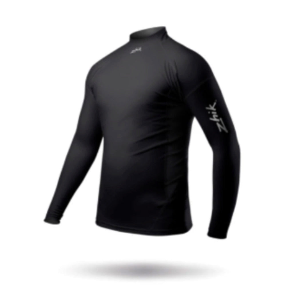 Zhik Rash Guard - Eco Spandex - Long Sleeve Top - Black (Juniors)_Additional2