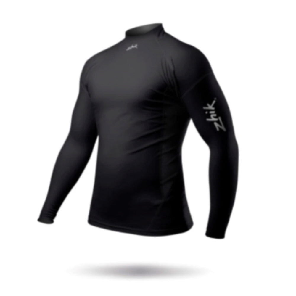 Zhik Rash Guard - Eco Spandex - Long Sleeve Top - Black (Men)_Additional2
