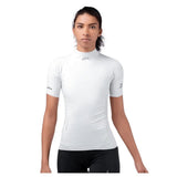 Zhik Eco Spandex Short Sleeve Top - Women (White)
